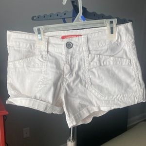 White Shorts